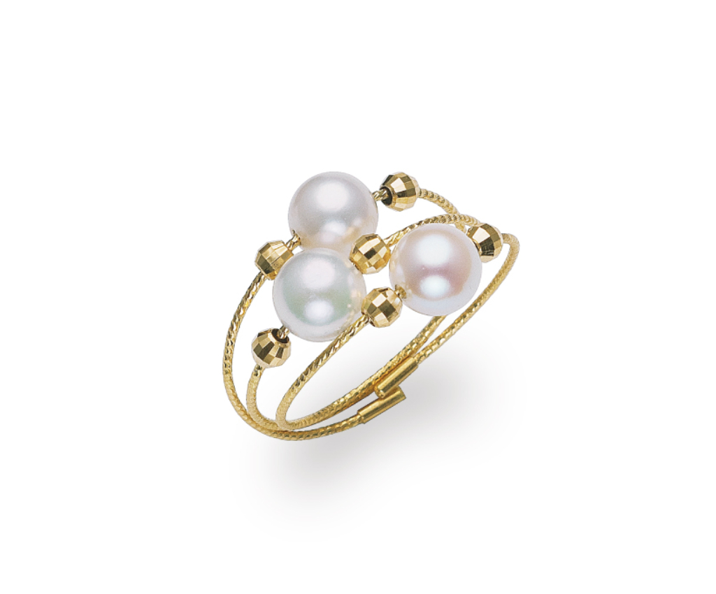 MIEKEN PEARL - K18 Akoya Pearl Ring